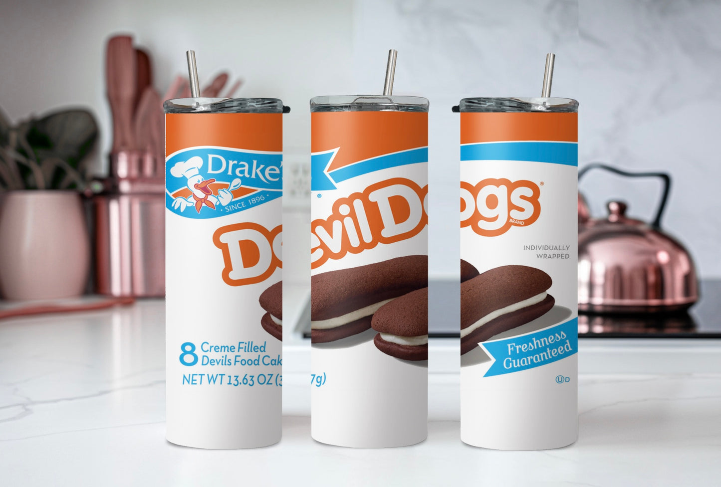 Snacks/Food Sublimation Tumblers 40+ Designs