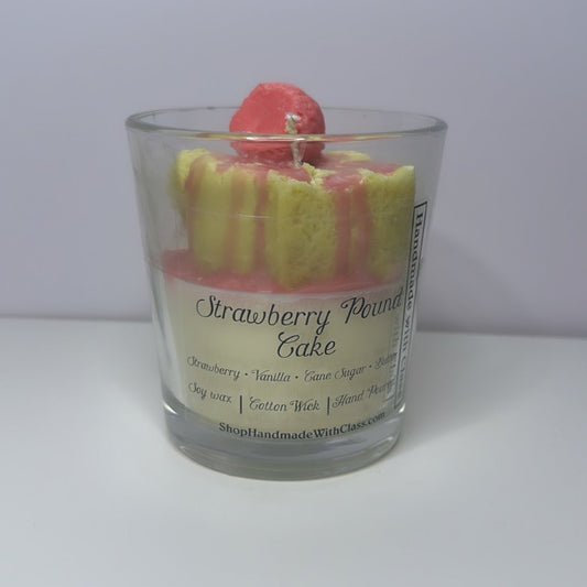 Strawberry Pound Cake Candle