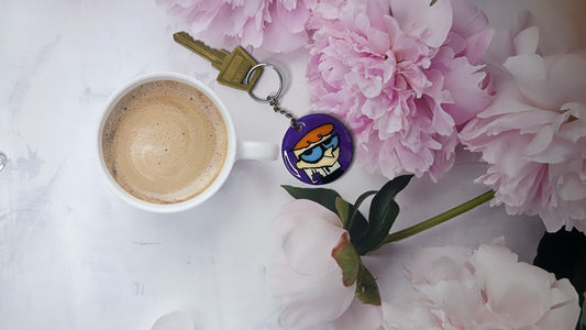 Dexter Laboratory Keychain