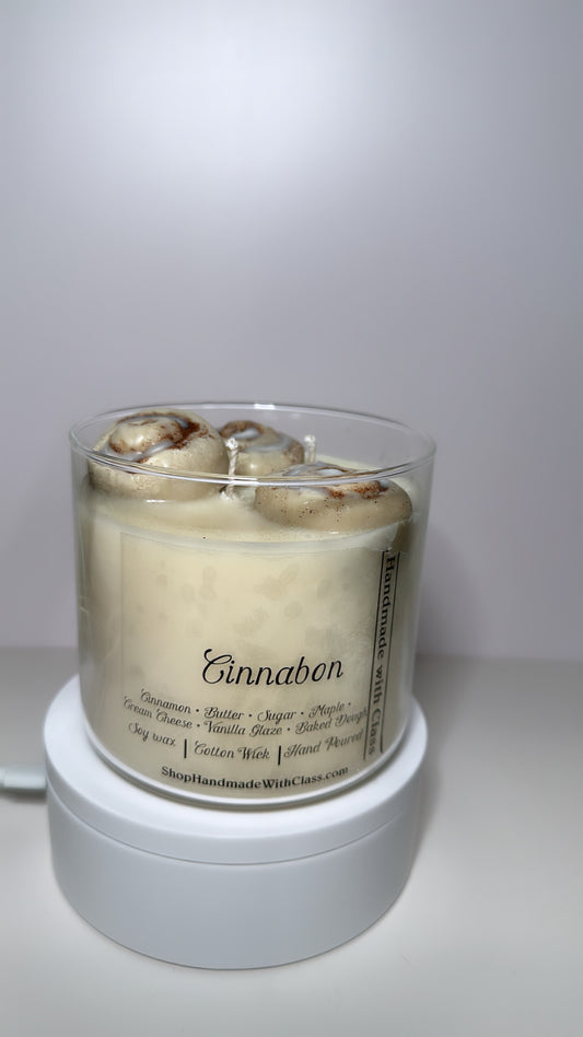 Cinnabon Candle