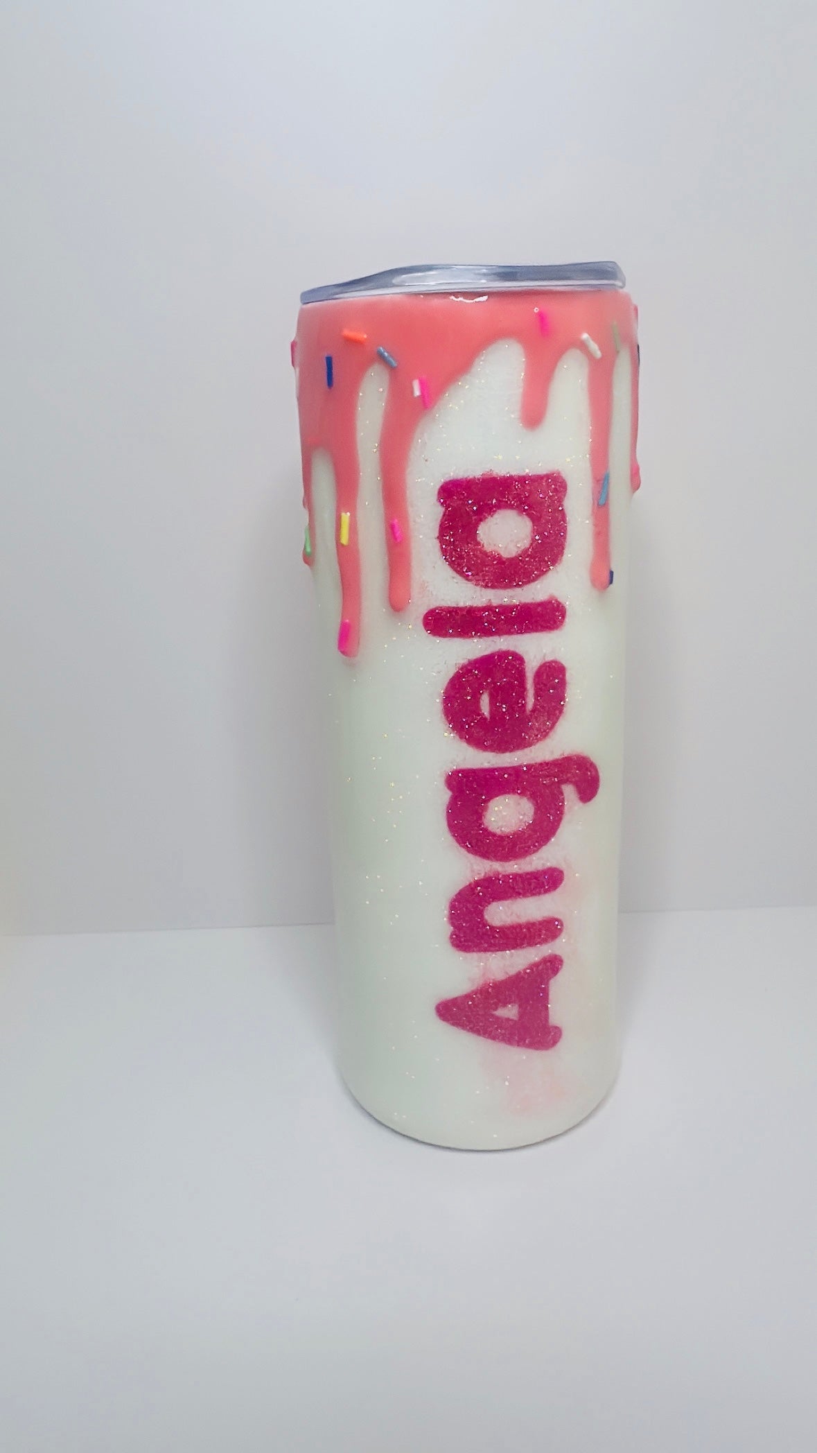 Dunkin Glitter Tumbler