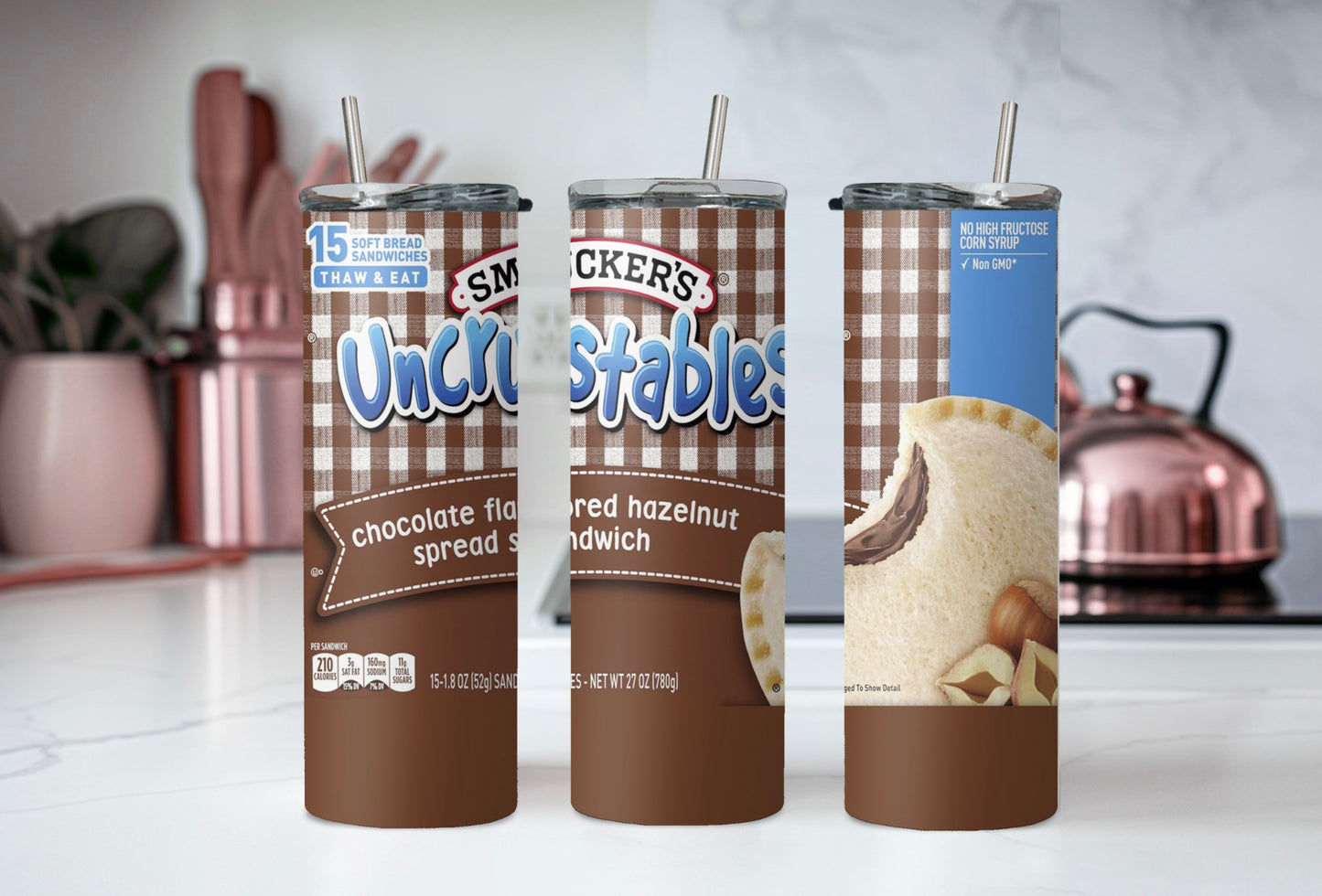 Snacks/Food Sublimation Tumblers 40+ Designs