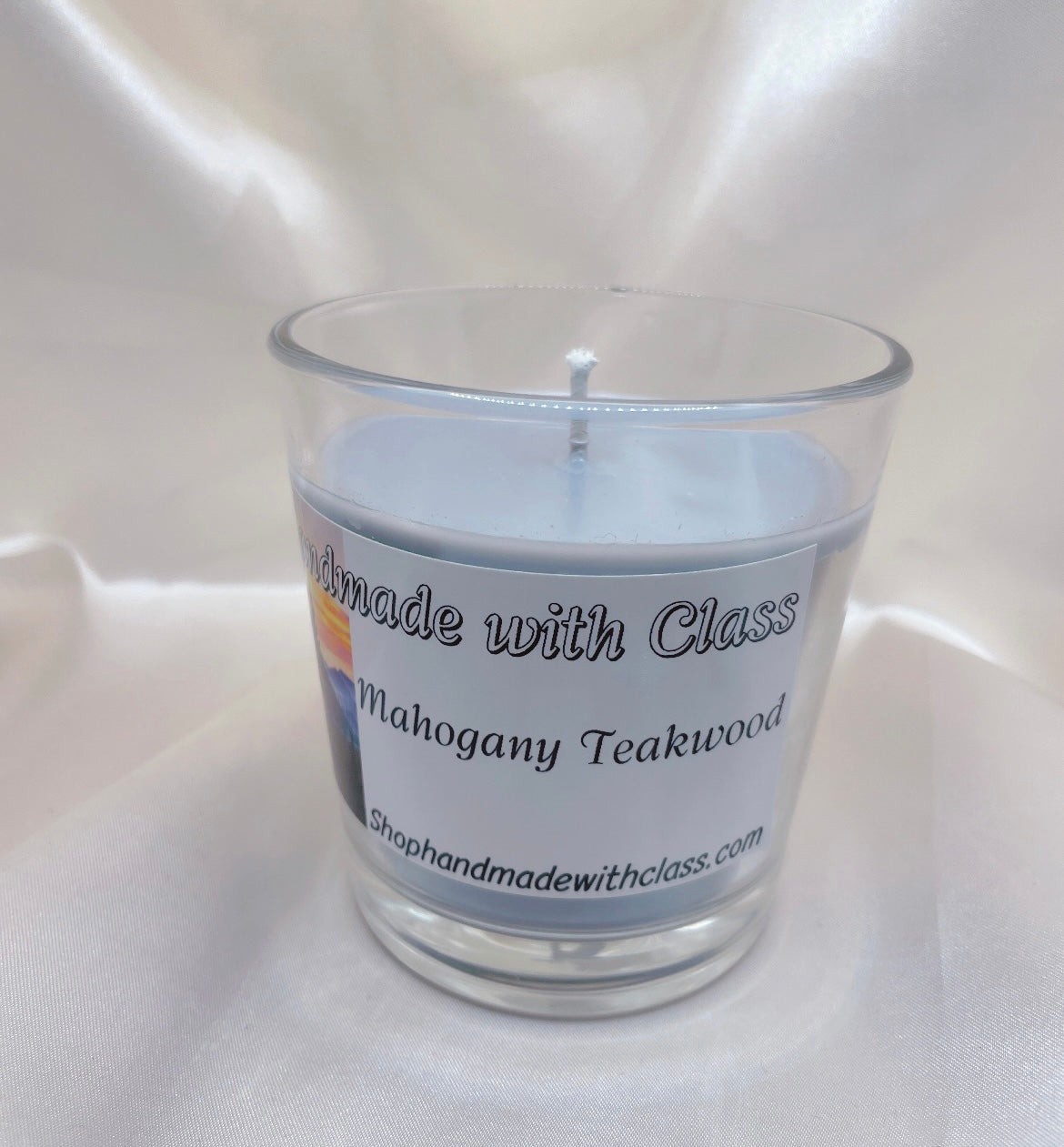 Mahogany Teakwood Candle