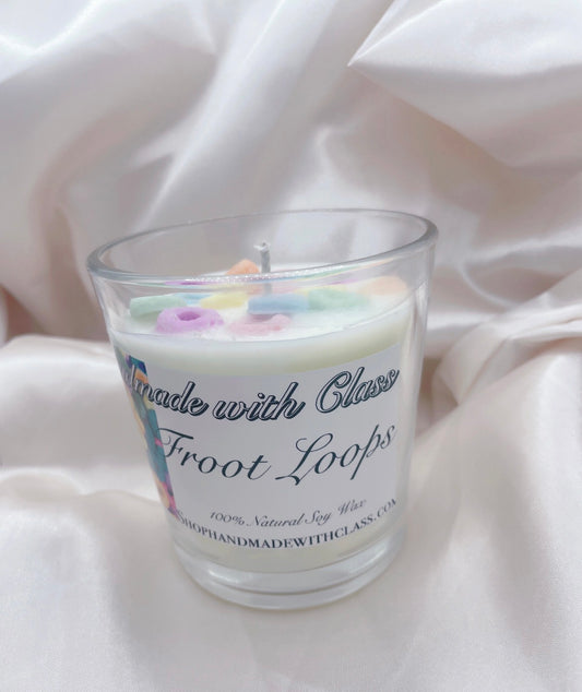 Froot Loops Candle