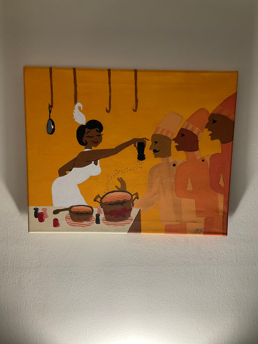 Tiana in the Kitchen