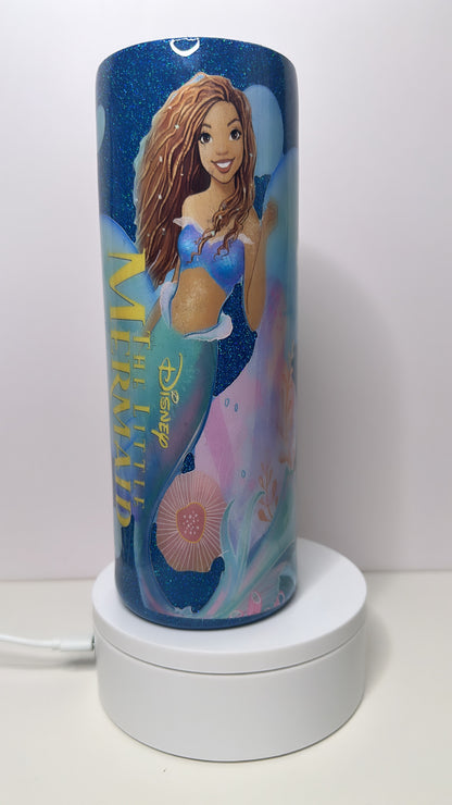 The Little Mermaid Glitter Tumbler