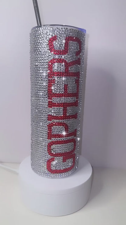 High school Team Full Bling Tumbler