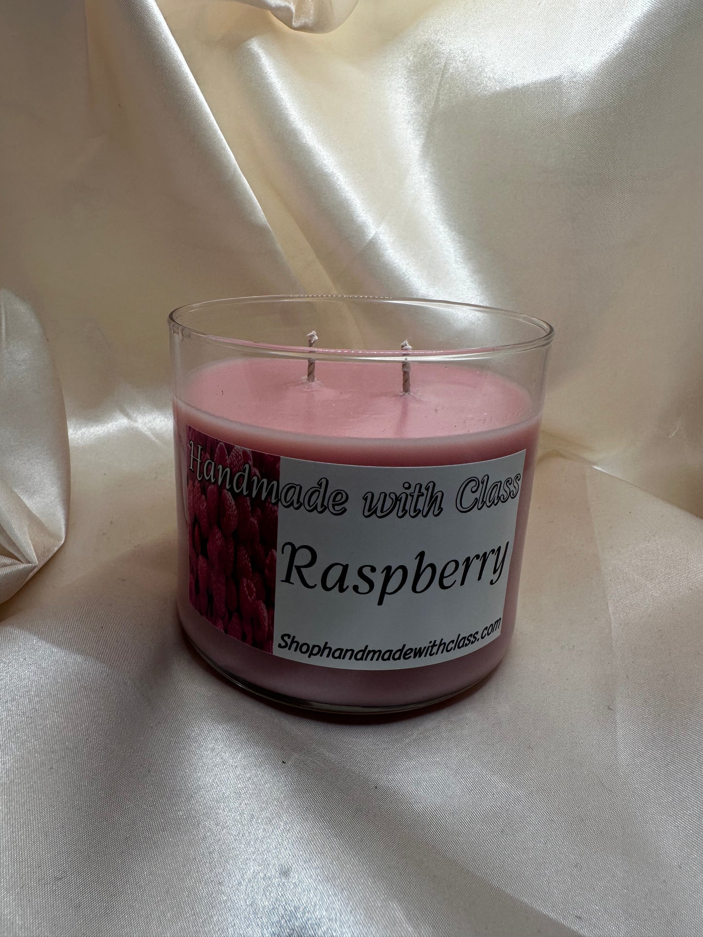 Raspberry Candle