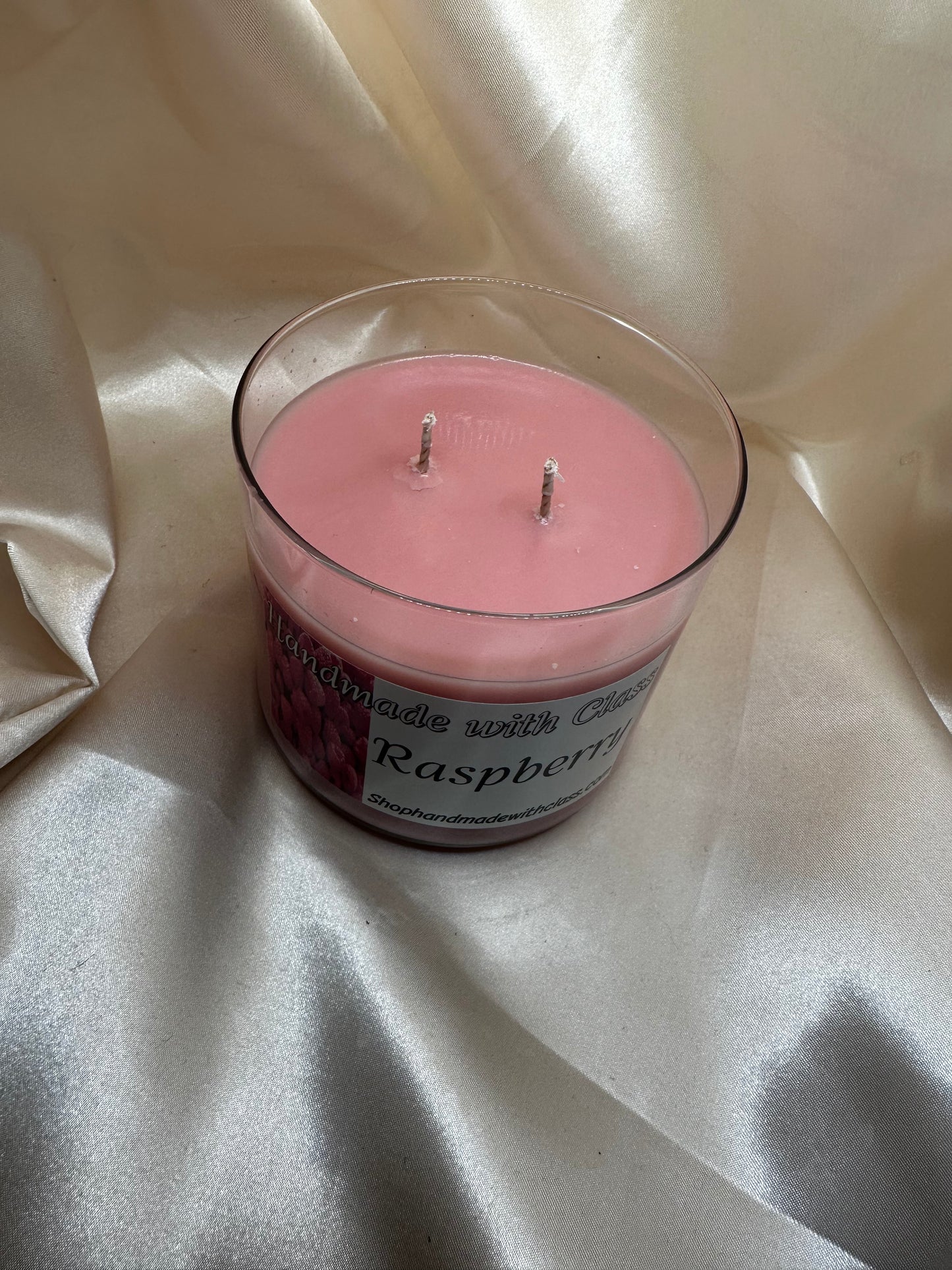 Raspberry Candle